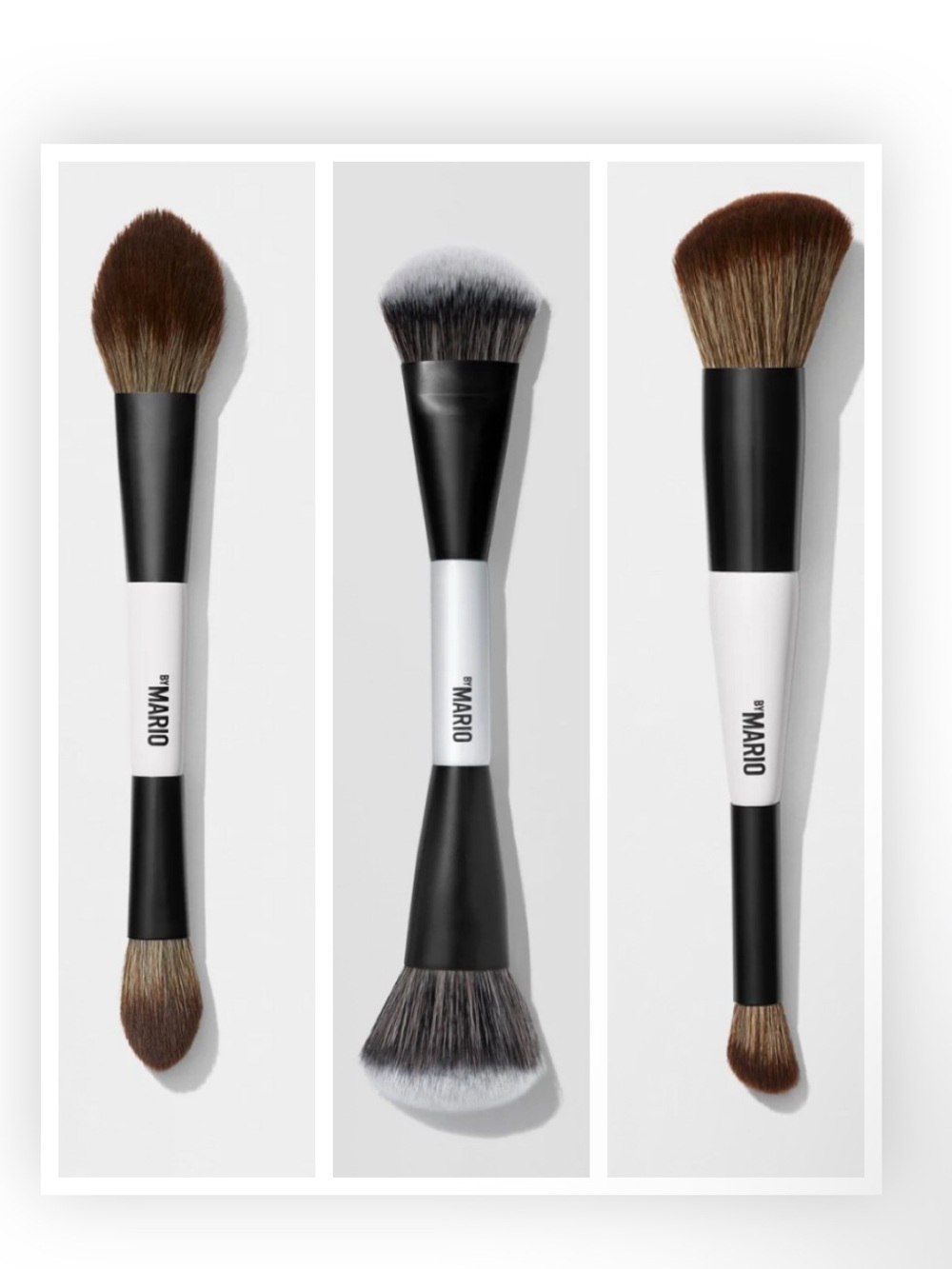 Set of 3 - Makeup by Mario Makeup Brushes - F1, F3, F4